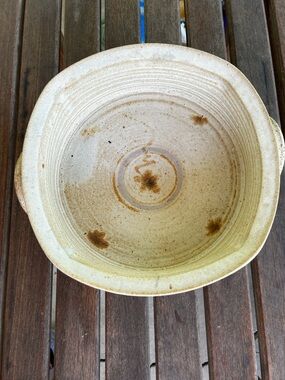 Mud Pie Cream Stoneware Business Cards - Speckled Cream